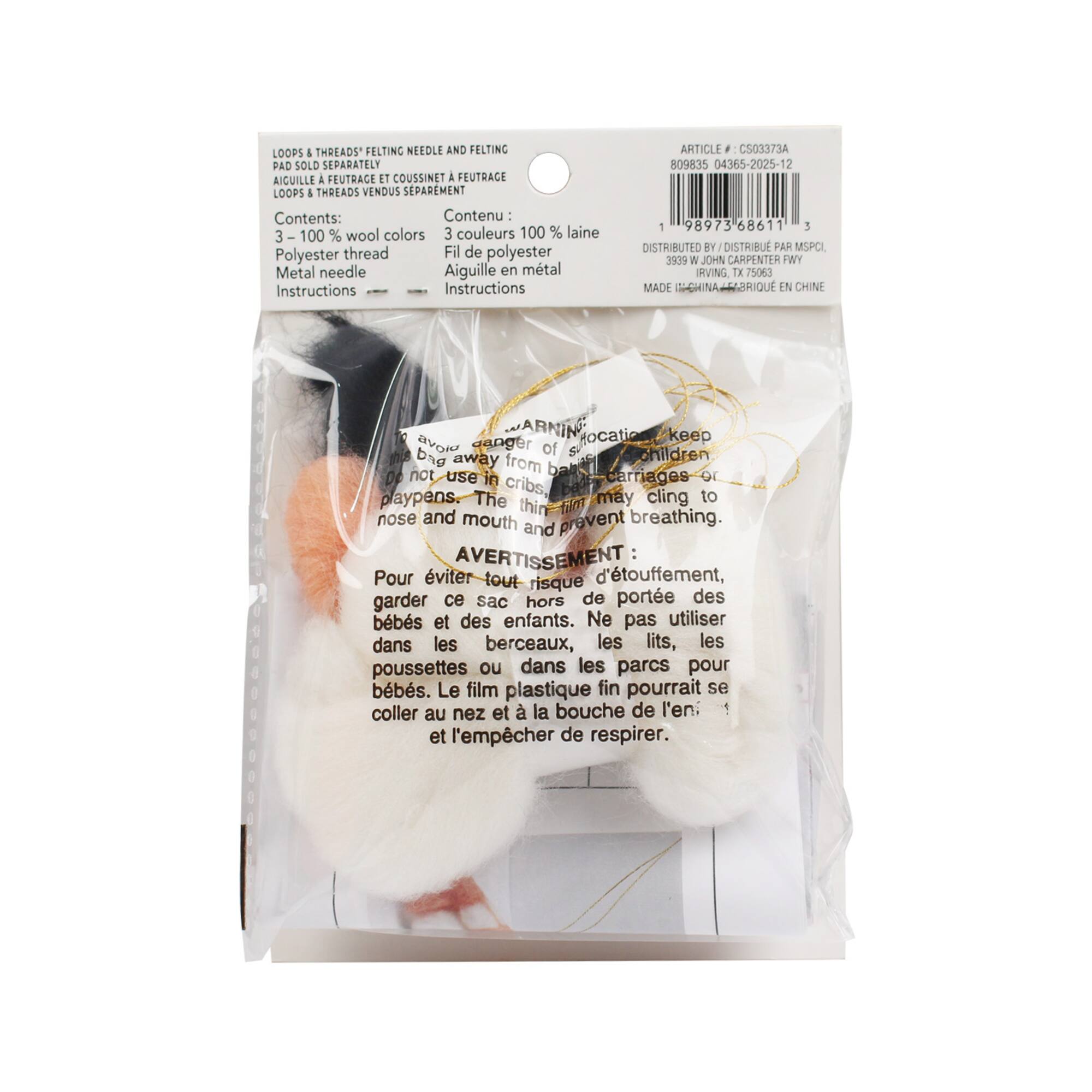 Sushi Lunch Needle Felting Kit by Loops & Threads®